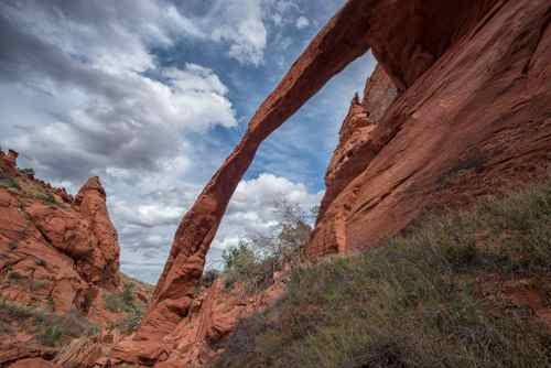 Dicks Arch just outside Coyote Buttes North permit area